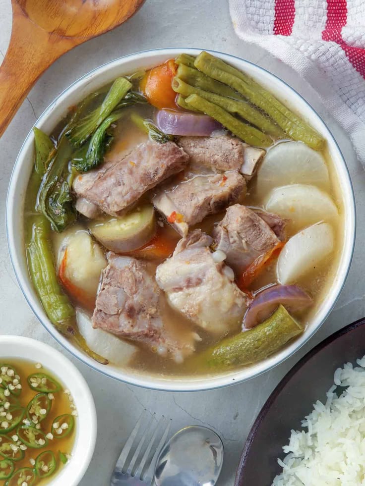 Sinigang Soup